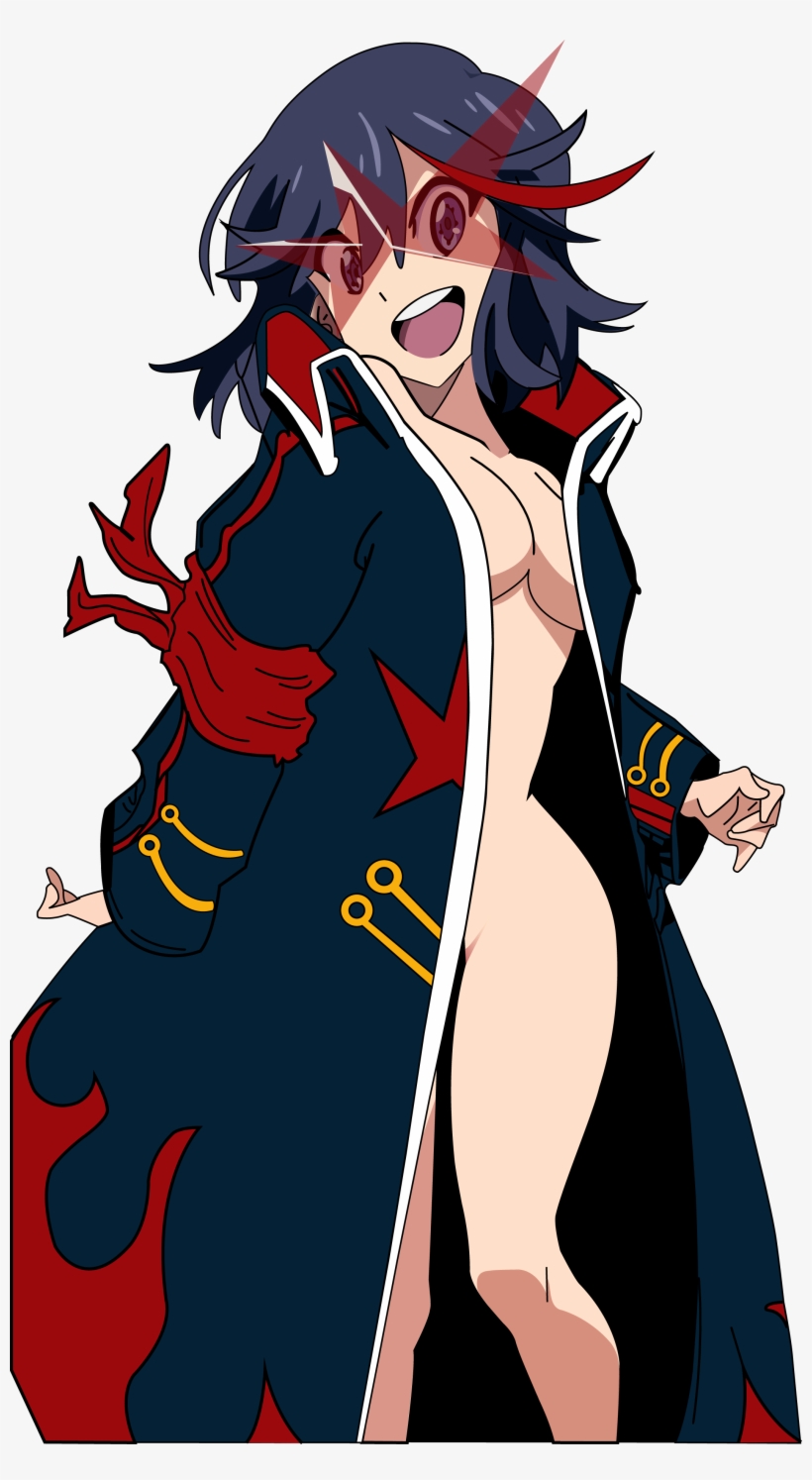 Ryuko Matoi Red Fictional Character Human Hair Color - Arm Bandages In Anime, transparent png