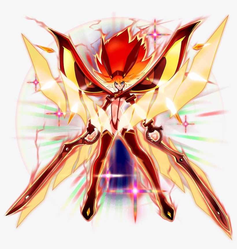 Ryuko Matoi Full Art - Grand Summoners Art, transparent png