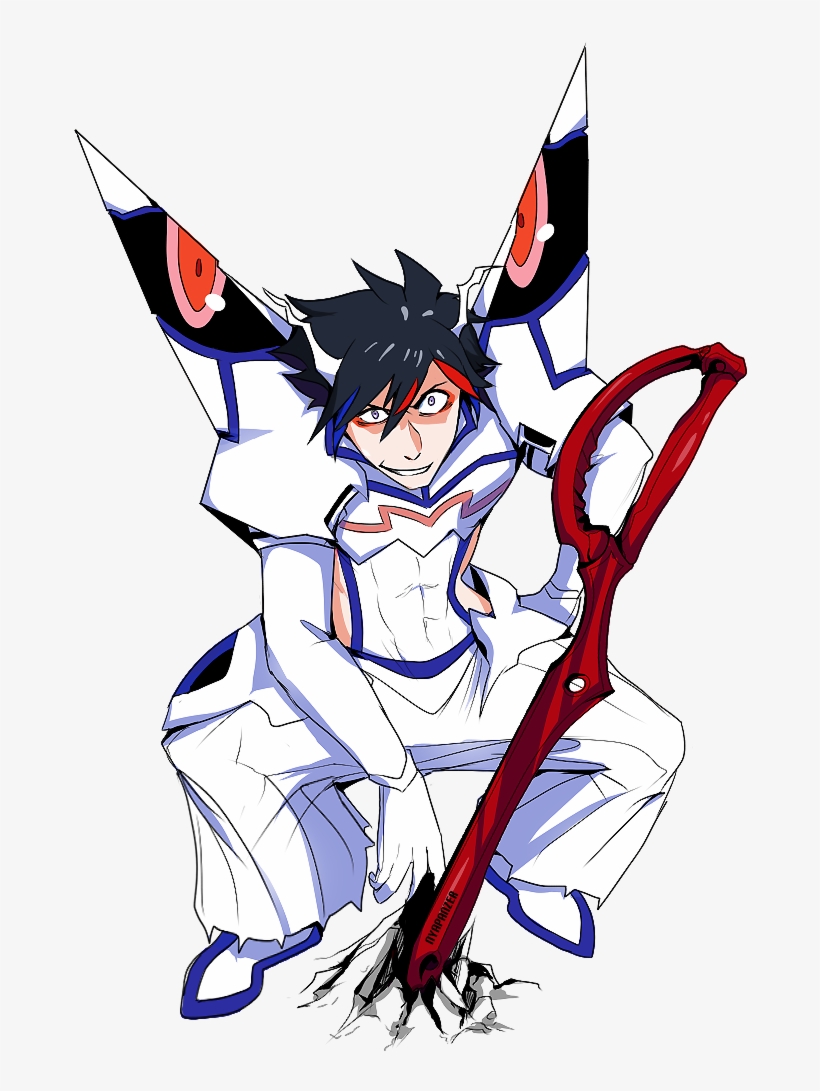 Full Size - Junketsu Ryuko Genderbend, transparent png