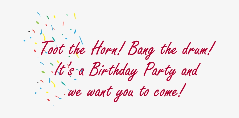 Kids Birthday Invitation Clip Art-5 - Art Print: Lewis' Happy Birthday, 33x33cm., transparent png