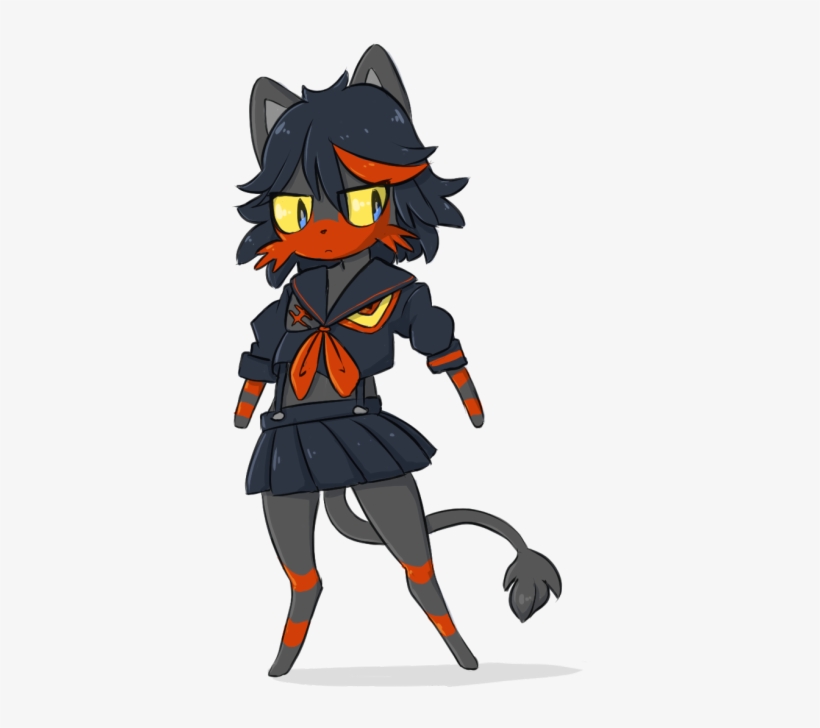 Ryuko Matoi - Cartoon, transparent png