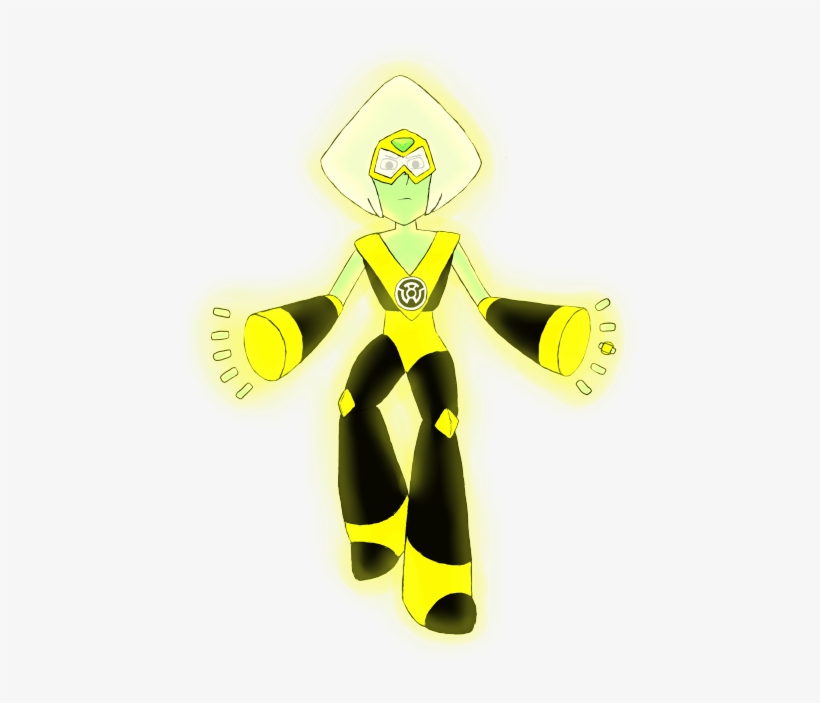 More Green Lantern Steven Universe Stuff This Time - Steven Universe Yellow Peridot, transparent png
