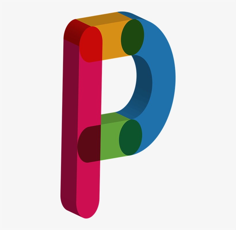 Business Opportunity Ever - 3d Letter P Transparent, transparent png