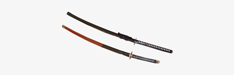 Sword With Ornaments And Cutting Sword (top) - Weapon, transparent png