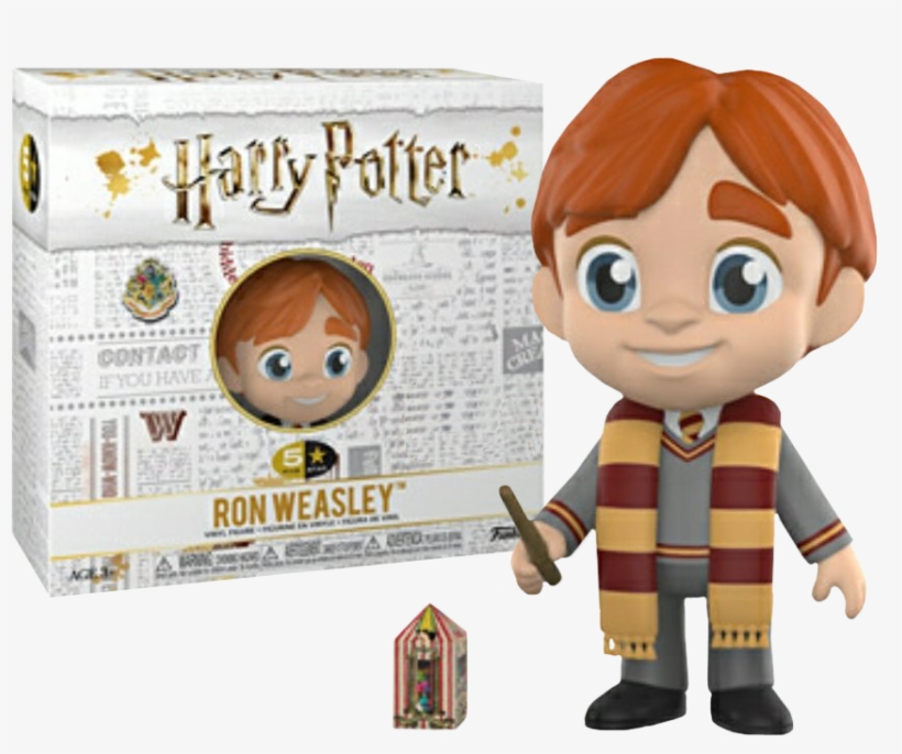 Ron Weasley With Scarf 5 Star 4” Vinyl Figure - Funko Five Star Harry Potter, transparent png
