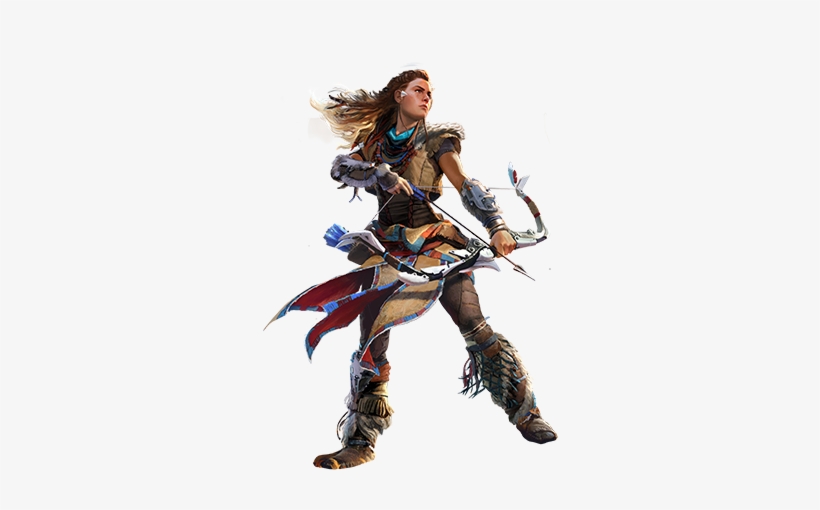 Aloy The Hunter - Aloy Bow Horizon Zero Dawn, transparent png