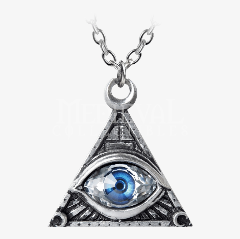 Black Star Pentagram Pendant With Chain, transparent png