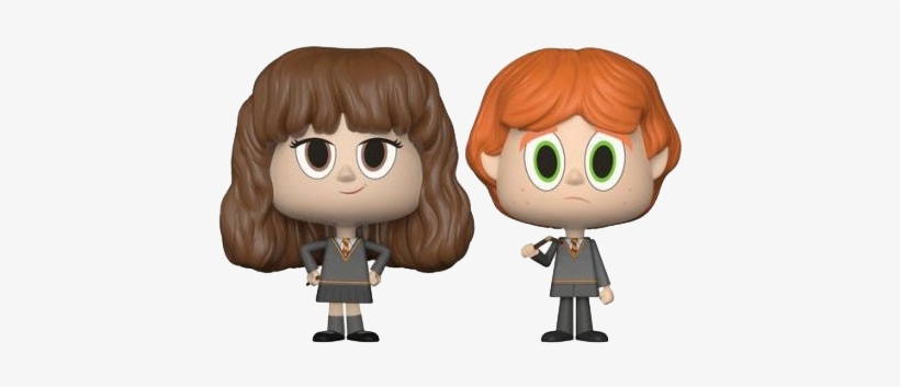 Hermione Granger Ron Weasley - Ron And Hermione Pop Vinyl, transparent png