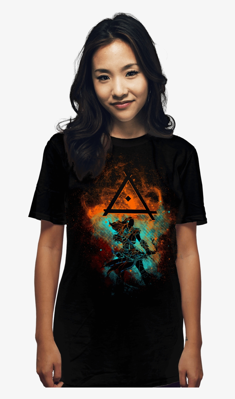 Aloy Art - Art3mis T Shirt, transparent png