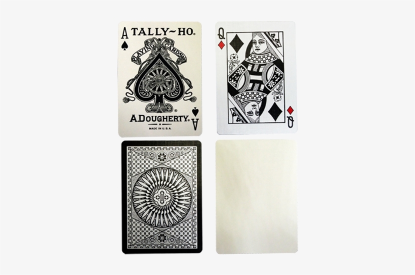 Tally Ho Reverse Circle Back Limited Ed - Playing Cards, transparent png