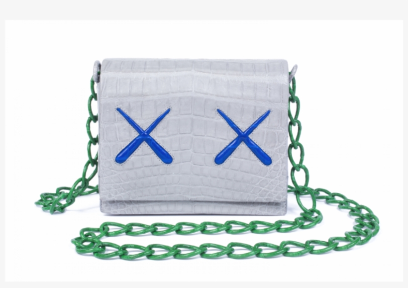 The Nancy Gonzalez X Kaws Gio Bag - Nancy Gonzalez Kaws Xx Gio Crocodile Crossbody Bag, transparent png
