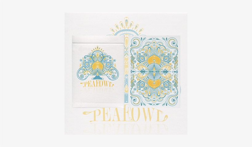 Quick View - Mazzo Di Carte Peafowl Deck (out Of Print) (snow White), transparent png