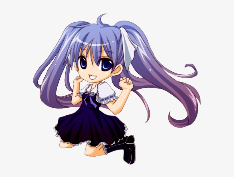 Members - Anime Girl Jumping, transparent png