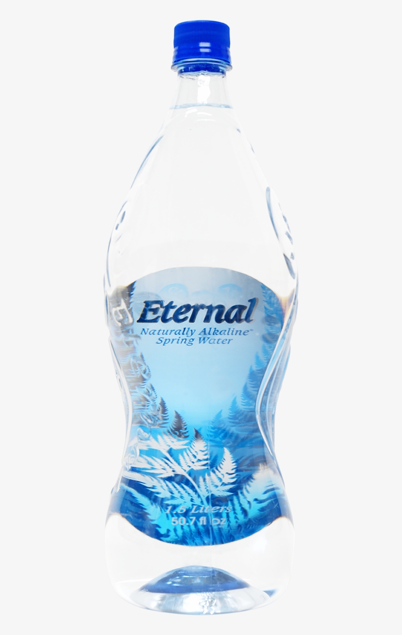 Eternal Naturally Alkaline Artesian Water - Eternal Water 1 Liter, transparent png