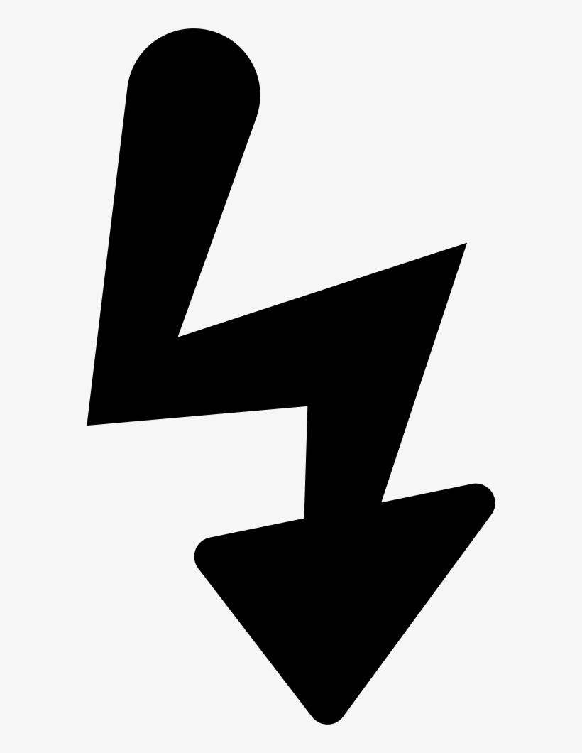 Bolt Shape Flash Black Symbol For Photo Camera Interface - Portable Network Graphics, transparent png
