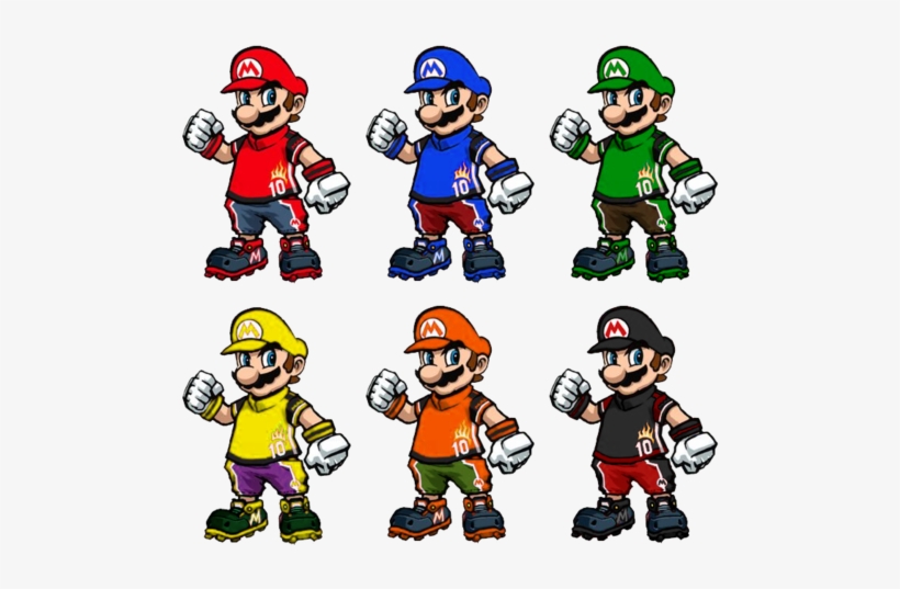 When Selected As The Costume Mario's Fireball Attack - Super Mario Strikers, transparent png