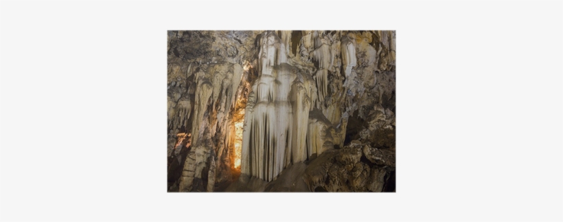 Wonder Cave Interior With Stalactites And Stalagmites - Stalagmite, transparent png