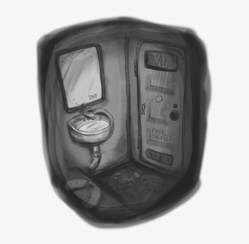 Portapotty-light - Monochrome, transparent png