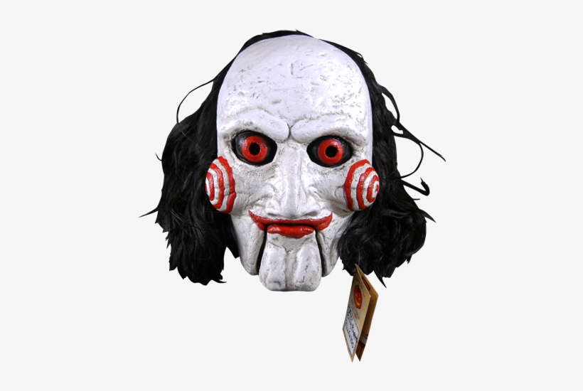 Saw Billy Puppet Adult Mask, transparent png