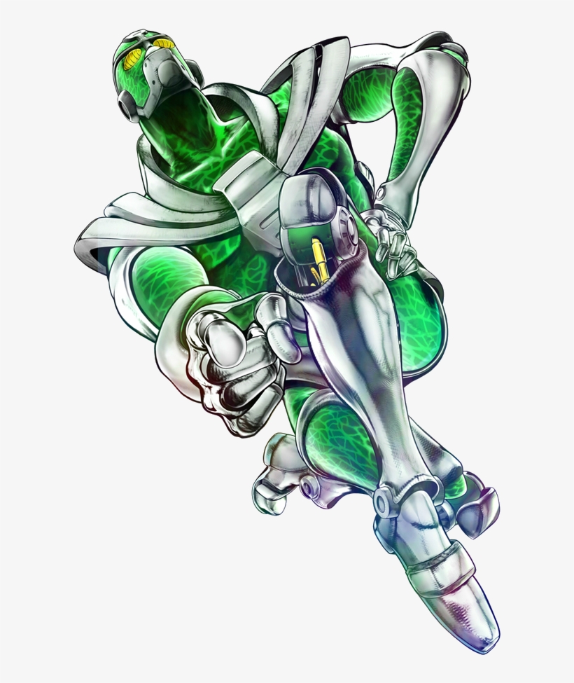 Kakyoin Hierophantgreen Jojoeoh By Crashrexez-db33iia - Kakyoin Noriaki And Hierophant Green, transparent png