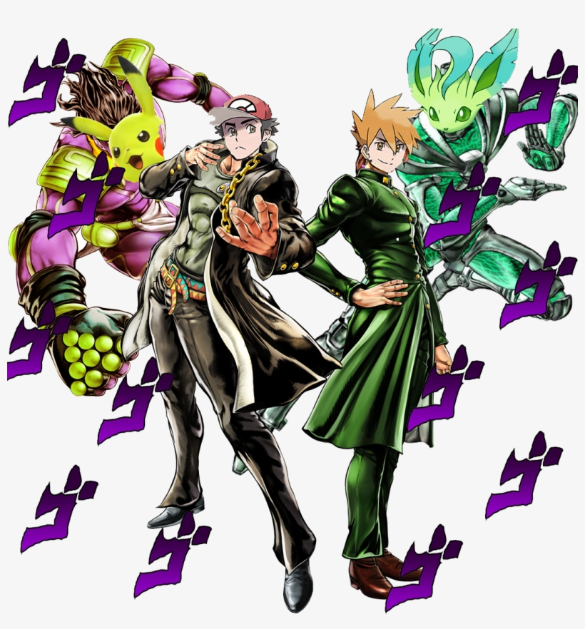 Jojo,jjba - Red And Green Jojo, transparent png