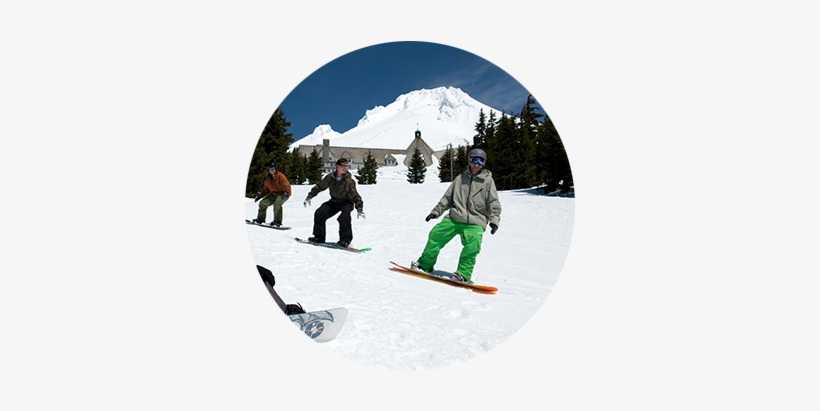 With Timberline Lodge And Mt - Timberline Lodge And Ski Area, transparent png