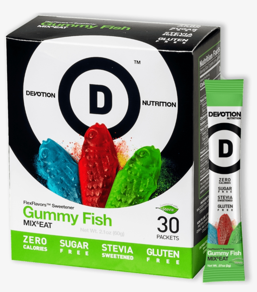 Gummy Fish Flex Flavor - Cookie, transparent png
