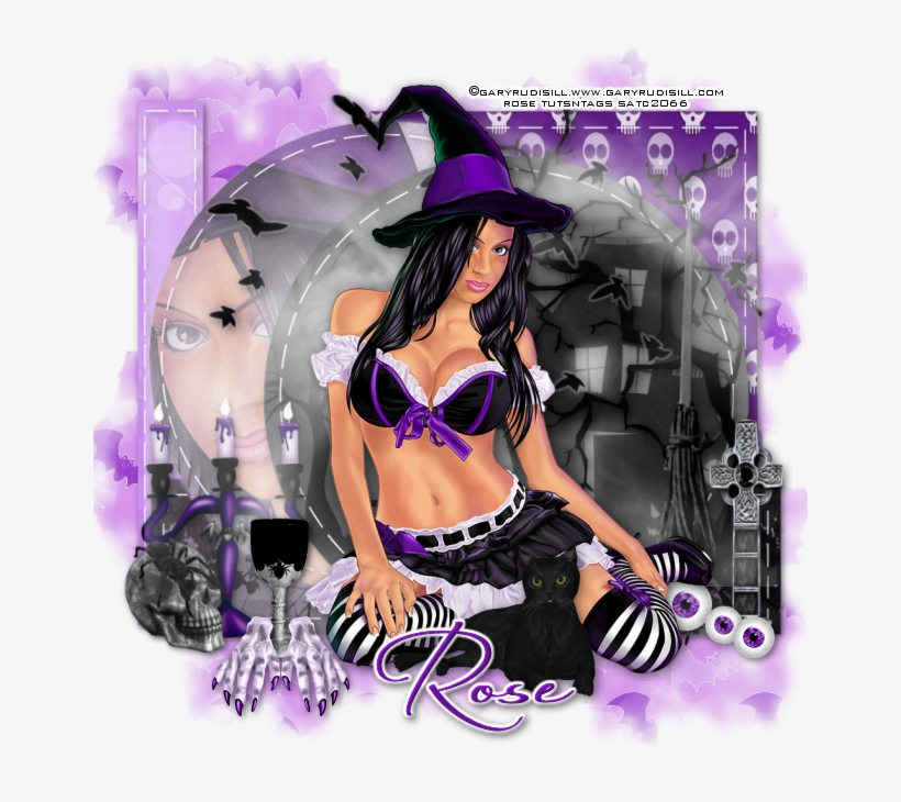 Sexy Witch Ptu - Girl, transparent png