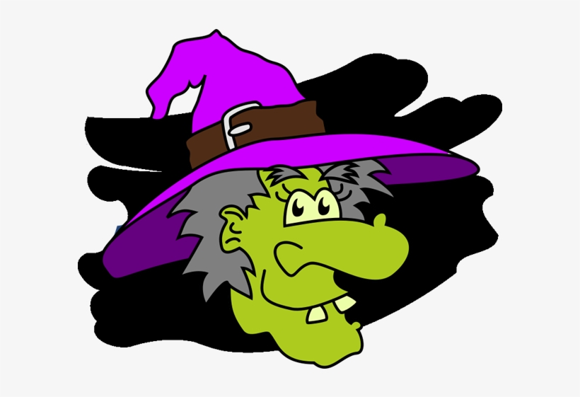 Witch Face Clip Art - Witch Clip Art, transparent png