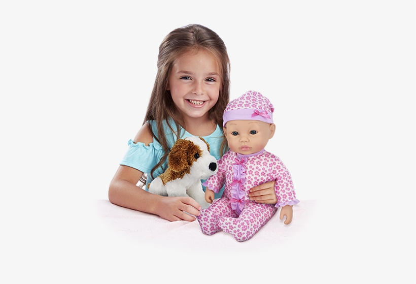16” Baby Doll With Her Very Own Puppy, Wave Your Hand - Martina Y Su Mascota Muñeca, transparent png