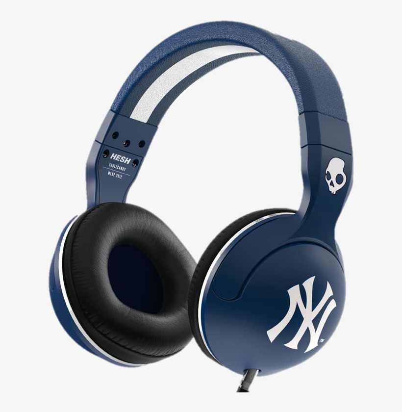 Click Image Above To Purchase - Skullcandy Hesh 2 Headphones W/mic- New York Yankees, transparent png