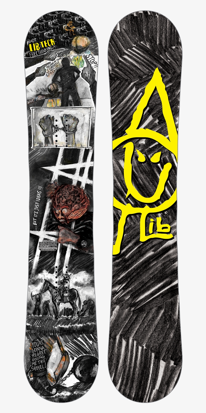 2016 2017 Lib Tech Box Scratcher Snowboard - Lib Tech Box Scratcher 2017, transparent png
