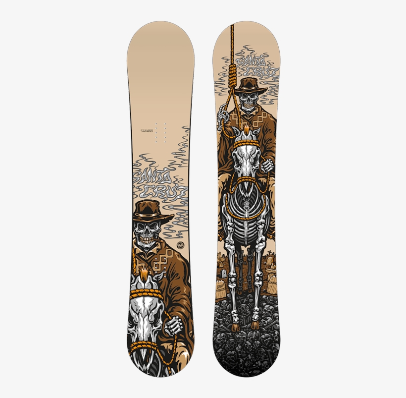 Hang'em High - Santa Cruz Skateboards Borden Cowboy Pro Skateboard,32.3", transparent png