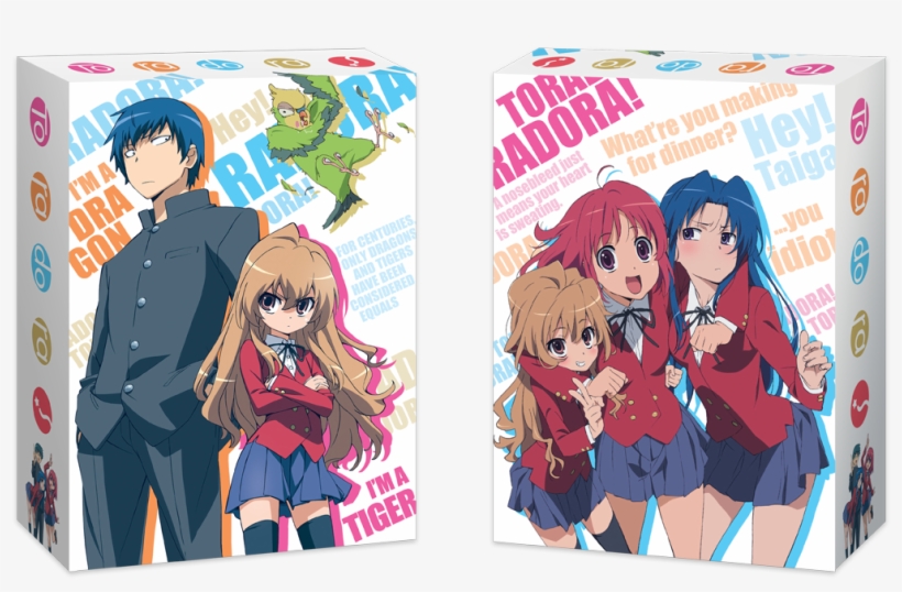 Toradora! Dvd/blu-ray Set 2, transparent png