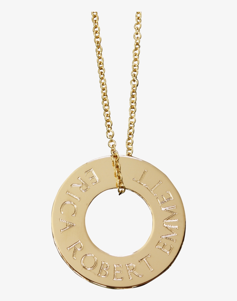Click Here To Enlarge - Anna Beck Open Circle Necklace, transparent png