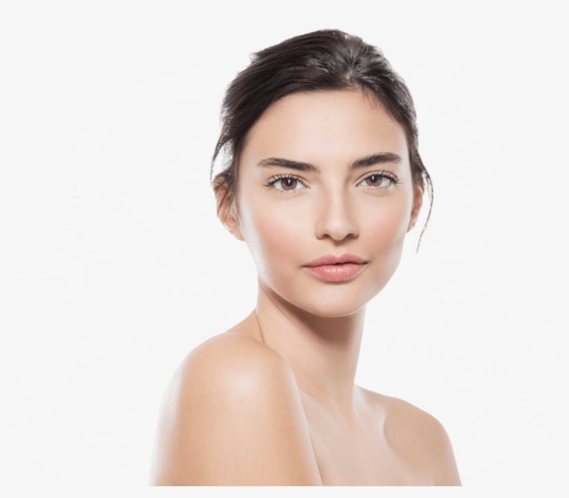 Brunette Model - Eylure Luxe Silk Radiant Lashes, transparent png