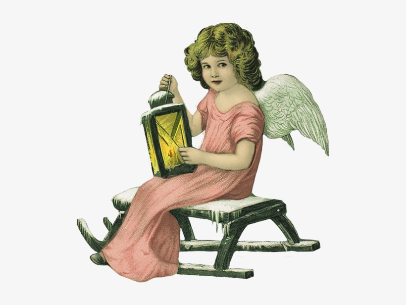 Christmas Angel With Lantern - Christmas Day, transparent png