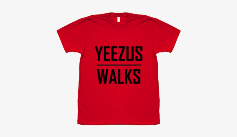 Yeezus Walks - T-shirt - Portugal Football T Shirt, transparent png