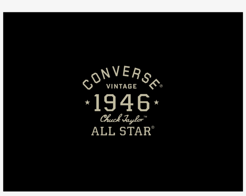 Converse 1946 Logo - Poster, transparent png