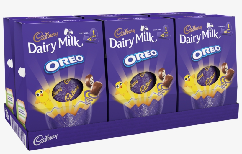 Dairy Milk Oreo Easter Egg 278g Box Of Cadbury Dairy Milk Oreo Easter Egg Large Delivered