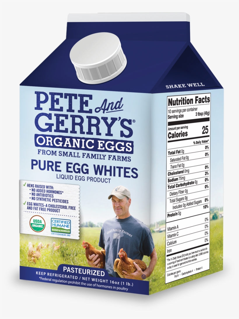 Liquid Egg Whites - Pete And Gerry's Egg White, transparent png