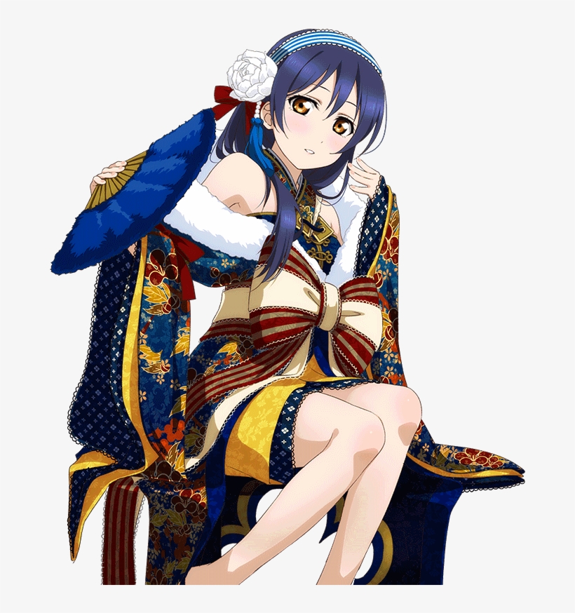 Transparent - Idolized - Love Live Umi Kimono, transparent png