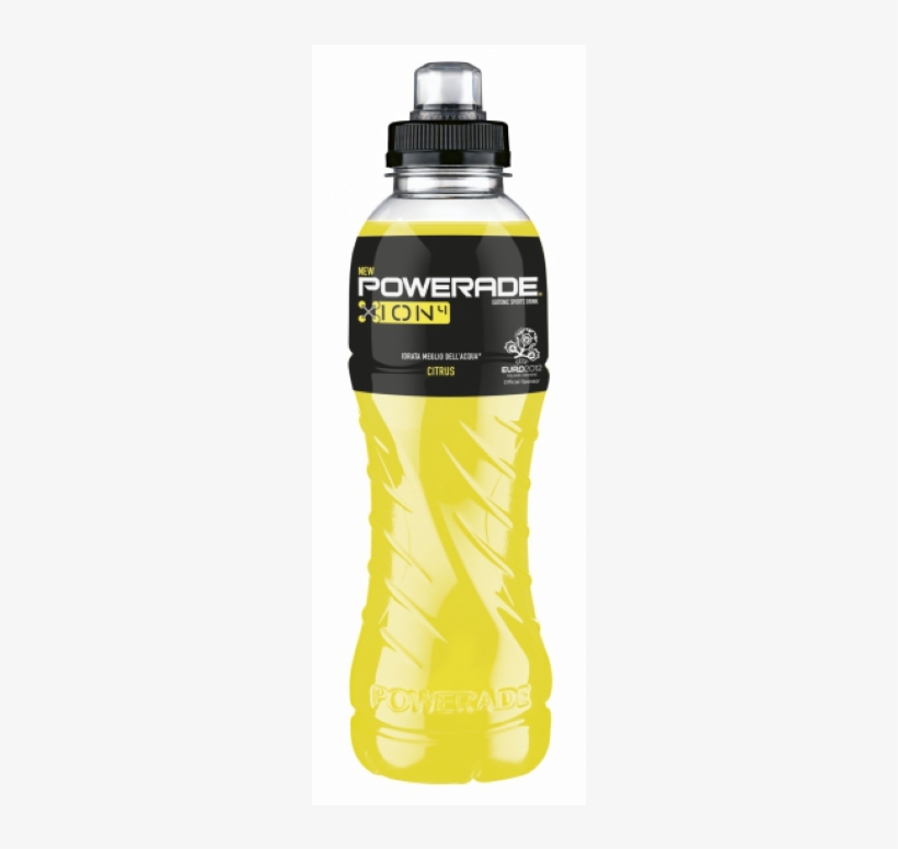 Powerade Sport Drink Citrus Bottiglia 500 Ml - Powerade, transparent png