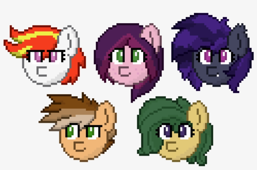 Mossy Vine, Bat Pony, Bust, Earth Pony, Oc, Oc - Game Boy, transparent png