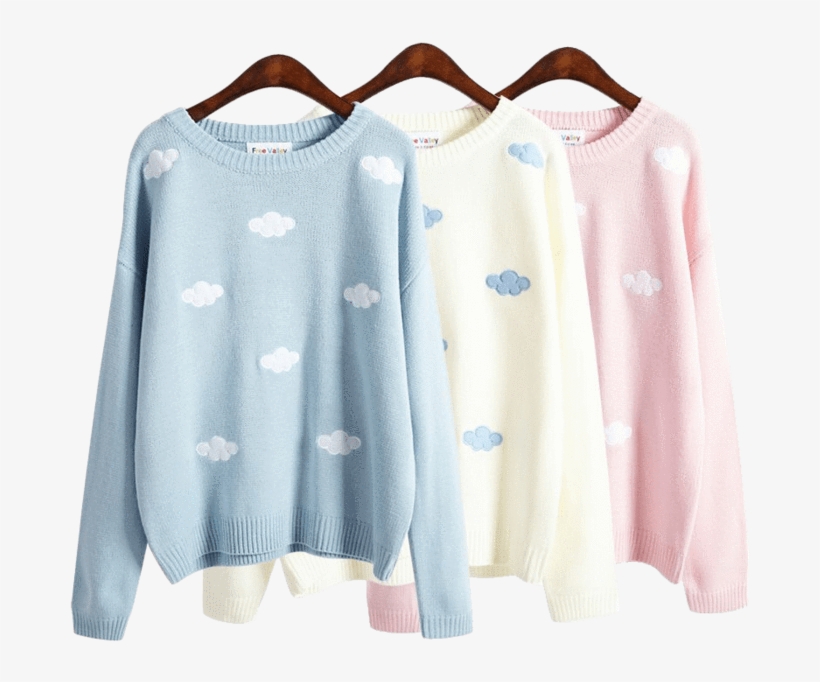 Teenage Dream Cloud Sweater - Cloud Sweater, transparent png