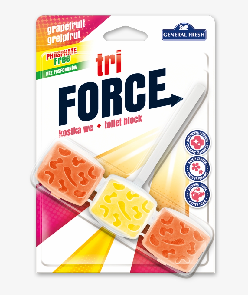 Grapefruit - Kostki Do Wc Tri Force, transparent png