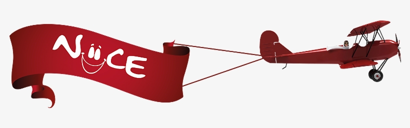 White Plane Banner Png Download - Plane Flying With Banner Png, transparent png