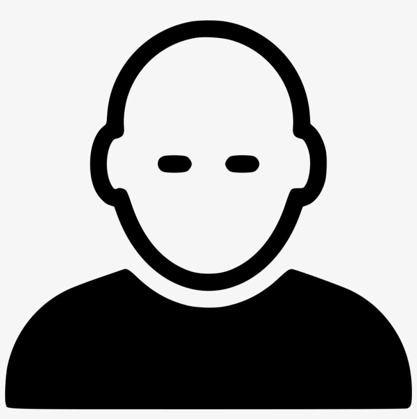 Bald Male Comments - Anonymity Icon, transparent png