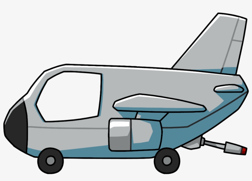 Tanker Plane - Scribblenauts Cool Planes, transparent png