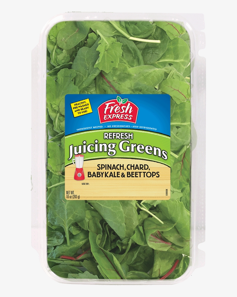 Refresh Juicing Greens - Fresh Express Salad, transparent png